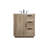 Broadlands 30'' Single Bathroom Vanity with Engineered Marble Top-95599867