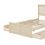 Lit plateforme en bois avec 4 tiroirs intégrés pour le rangement-2093074705-2093074718