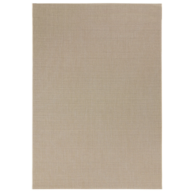 Meadow Flatweave Beige Rug, Rectangle 80cm x 150cm