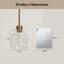 Meya 1 - Light Dimmble Brass Single Pendant For Dining Room