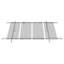Supports de montage de panneaux solaires multi-pièces 30 ° à 60 °