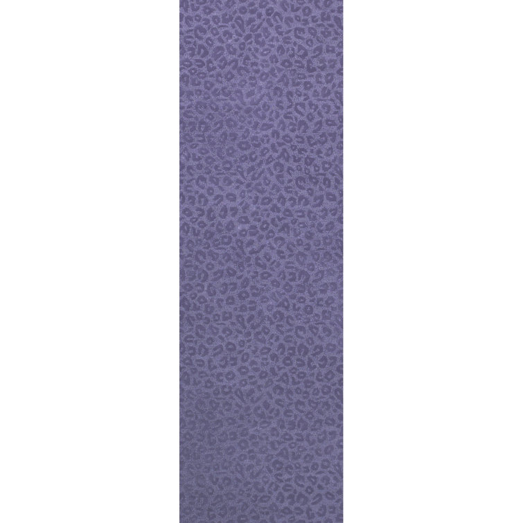 Leopardess Lavender Hand-Tufted Responsible Wool Rug