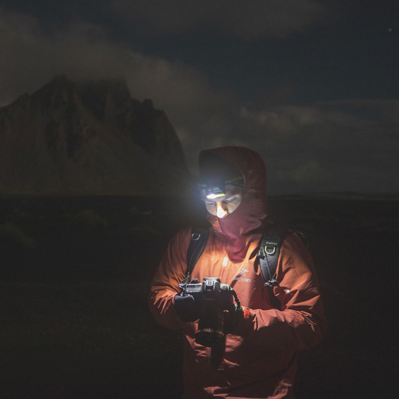1.83'' Battery Powered Integrated LED Headlamp