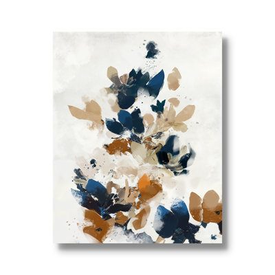 «Wave of Blue Florals I Print» par Ken Roko