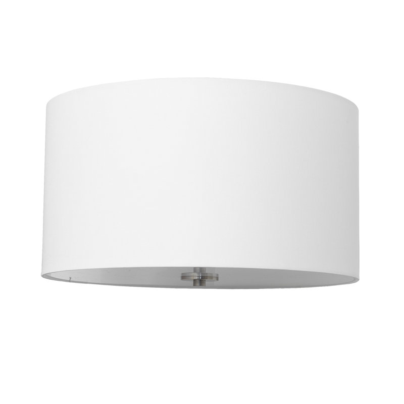 Cilindro Fabric Flush Mount