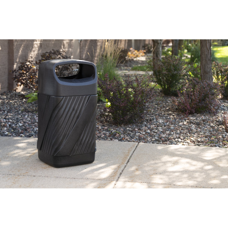 Twixt Waste Receptacle With Closed Top