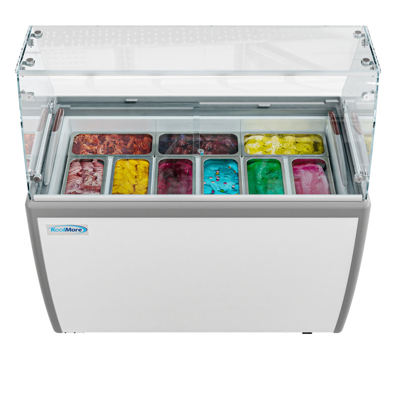 KoolMore 13 Cubic Feet Commercial Chest Freezer - 49.6''