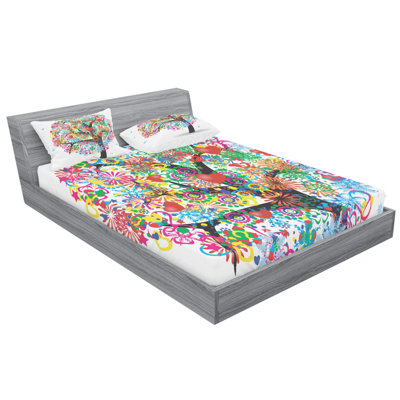 Tree Of Life Microfiber Sheet Set