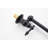 Wall Mount Folding Kitchen Faucet In Matte Black, 360 Swivel, Double Handles For Precise Flow Control, Brass Material, Corrosion Surface Black Pot Filler Mount, Arm Easy Organization, Consistent