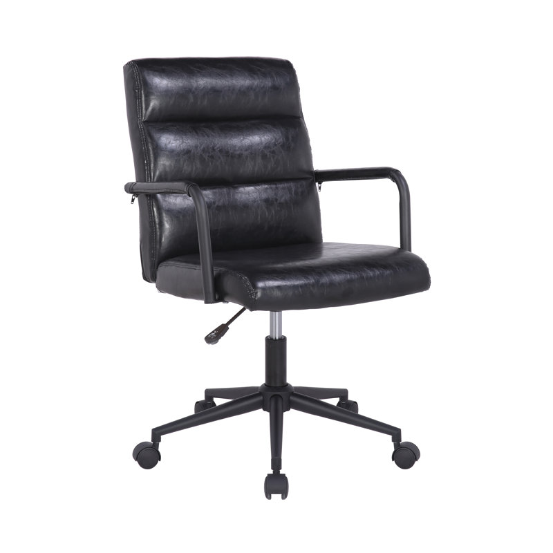 Chaise de travail Airete, Noir