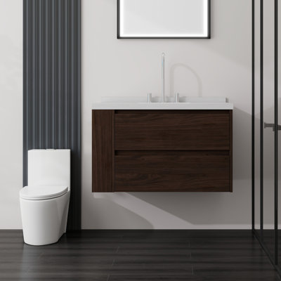 Meuble-lavabo flottant 36 po avec lavabo 36 po