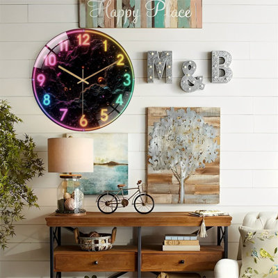 Horloge murale 12 po