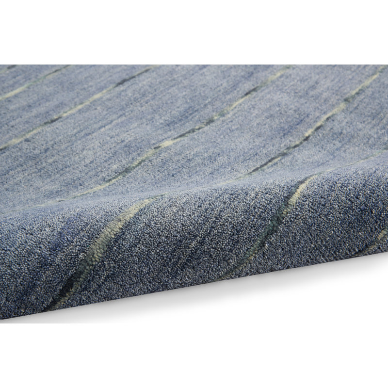 Halo Wool Striped Indoor Rug, Rectangle 5'3" x 7'3"