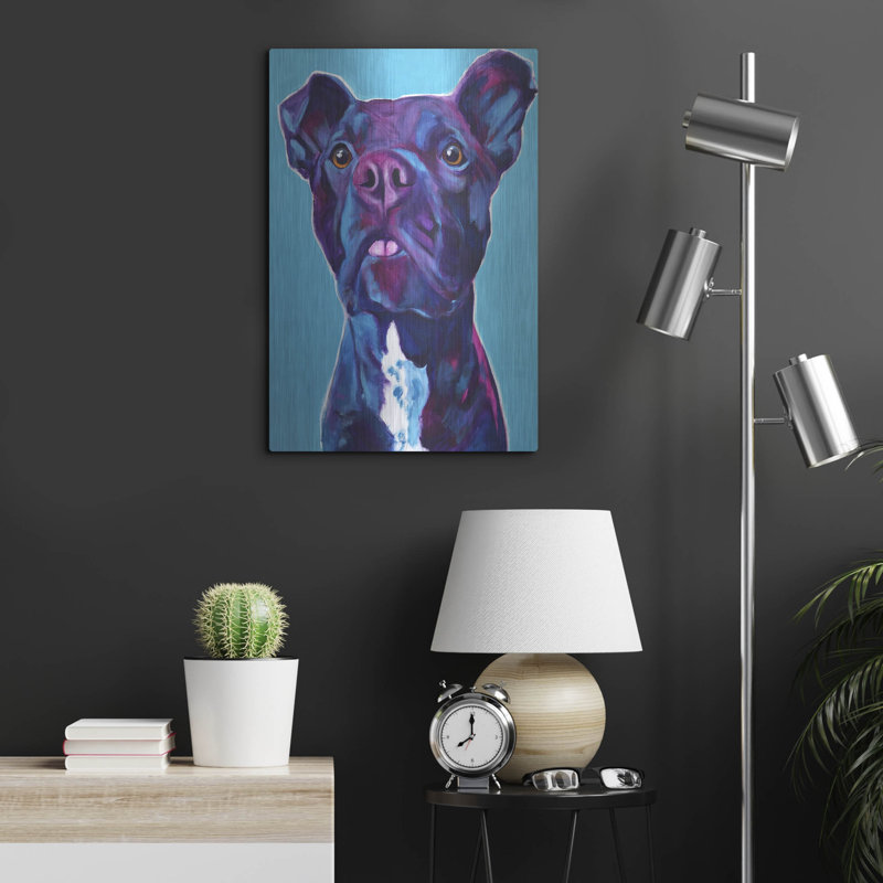 «Pit Bull - Neko» par Dawg Painter, H 24 po x l 16 po