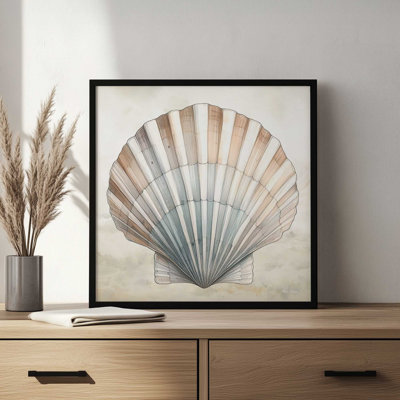 «Cape Cod Clamshell» par Nicole DeCamp, reproduction d'art