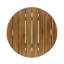 Table d'appoint d'extérieur en bois d'acacia 16 po-829544893
