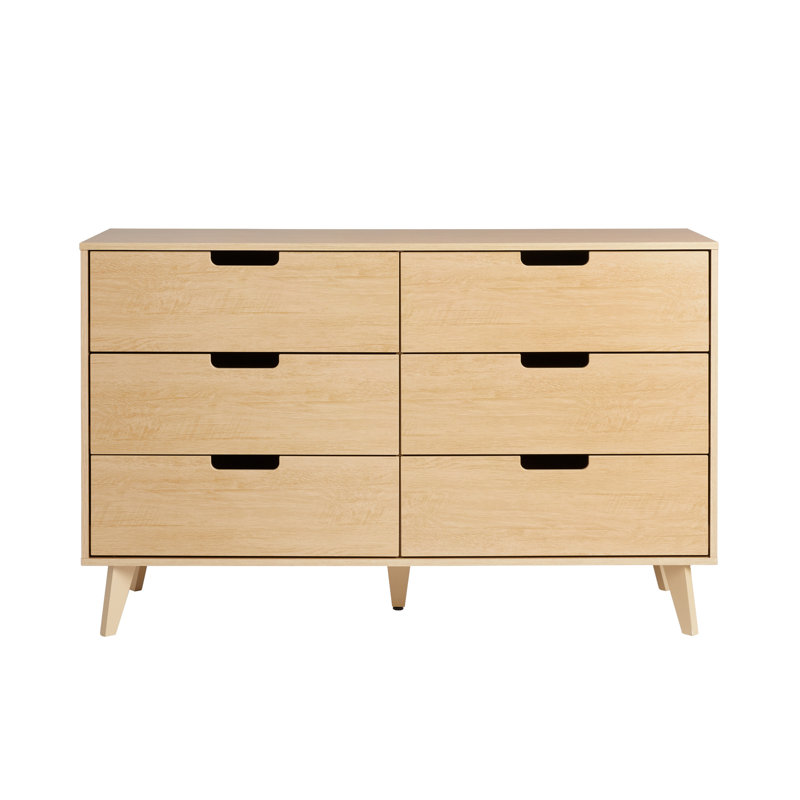 Lilette 52'' W 6 - Drawer Dresser, Riviera