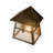 Rustic Lodge Solid Brass Wall Light-1145520311