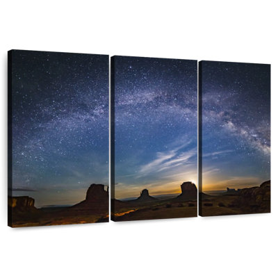 Oberle Monument Valley Milky Way Sunset