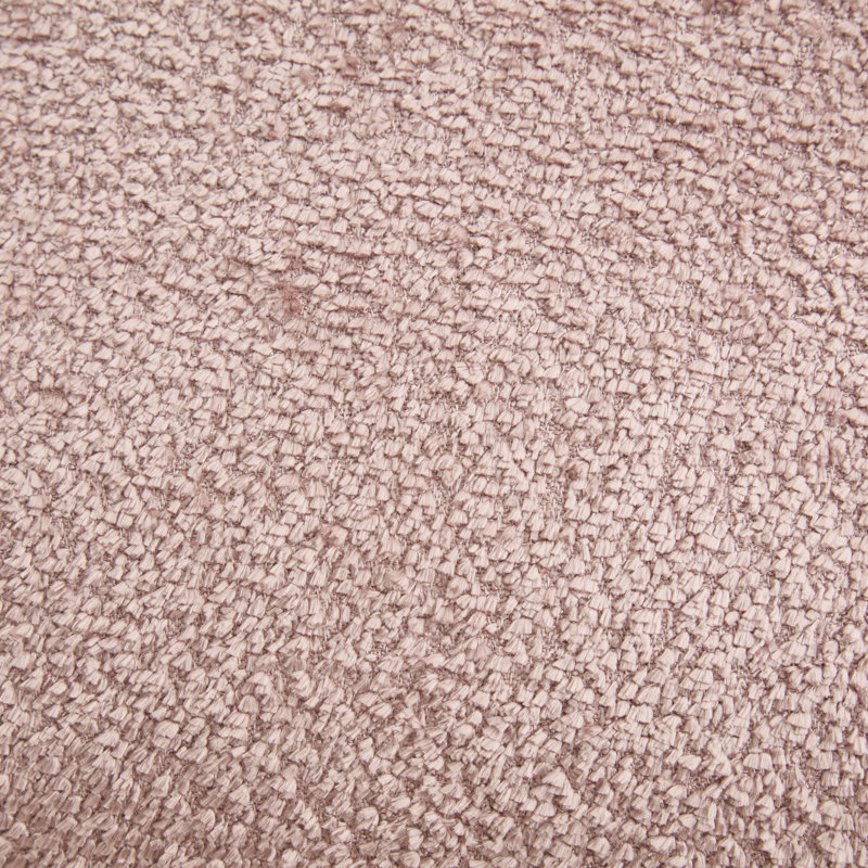 Tissu chenille avec un bon support et une posture relaxante Excellente résistance aux taches Nettoyage facile, Rose
