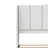 Santresa Upholstered Wingback Bed Frame with USB-472218738-472218740