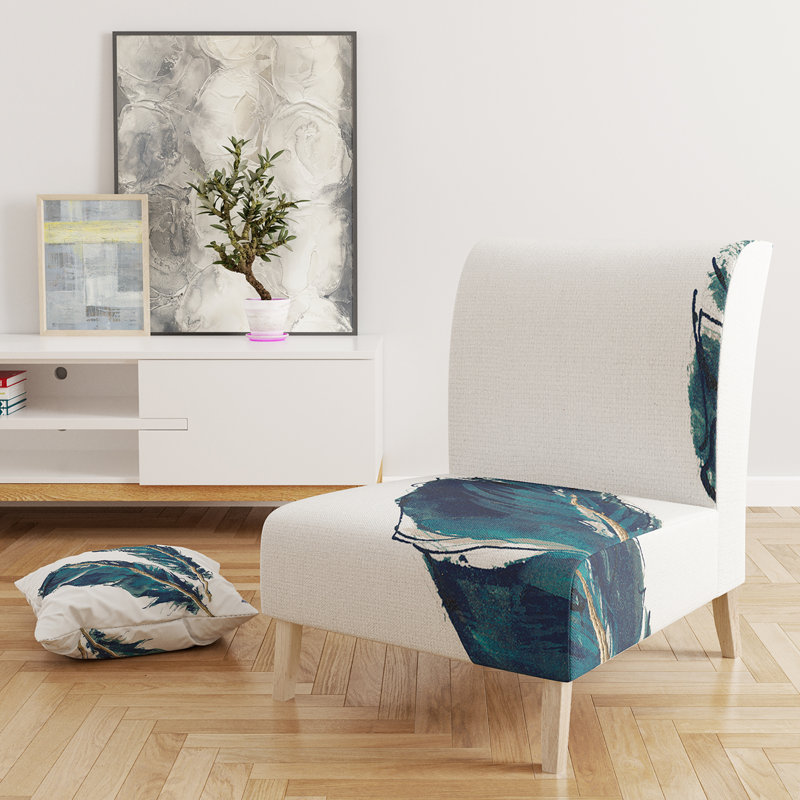 Fauteuil de chambre rembourré Gold