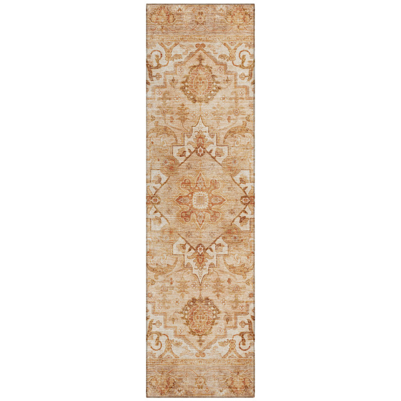 Machine Washable Indoor/Outdoor Oden ACN2164 Global Rug, Rectangle 1'8" x 2'6"