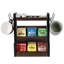 Metal And Wood Tea Box