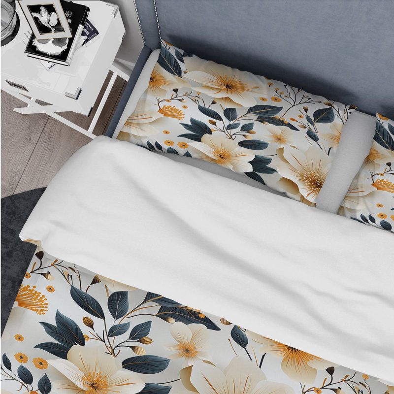 Literie Mckaylen, Housse de couette simple + 1 taie décorative stan