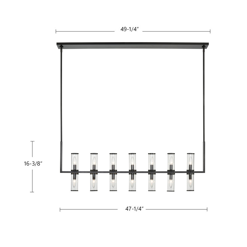 Revolve 14 - Light Pendant, Polished Nickel