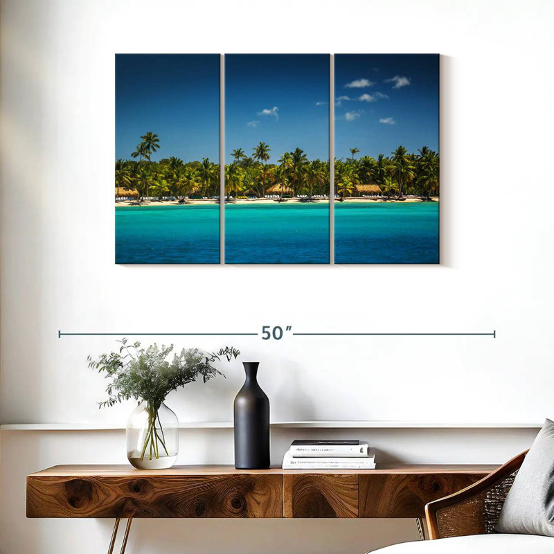 Gillard Paradise Beach, paysage, H 24 po x l 38 po