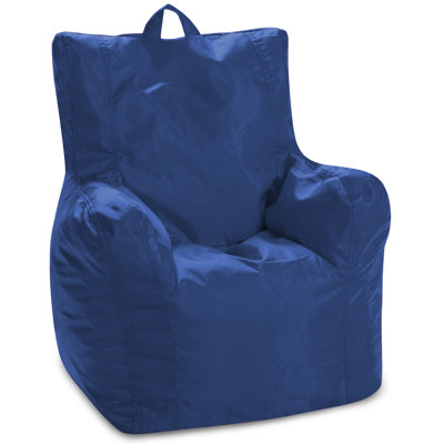 Bean Bag Chair Structured Seat for Toddlers and Kids, Comfy Chair for Gaming, Reading, and Watching TV for Children, Pasadena Chair, Multiple Colors and Fabrics