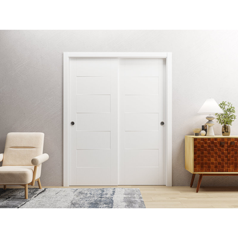 Portes à panneaux en bois, 30 po x 80 po, French Door