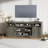 Farmhouse TV Stand for 75" Television, Entertainment Center with Semi-Open Storage & Barn Doors, Media TV Console Table with Adjustable Shelf for Living Room, 66" Width-2129667794