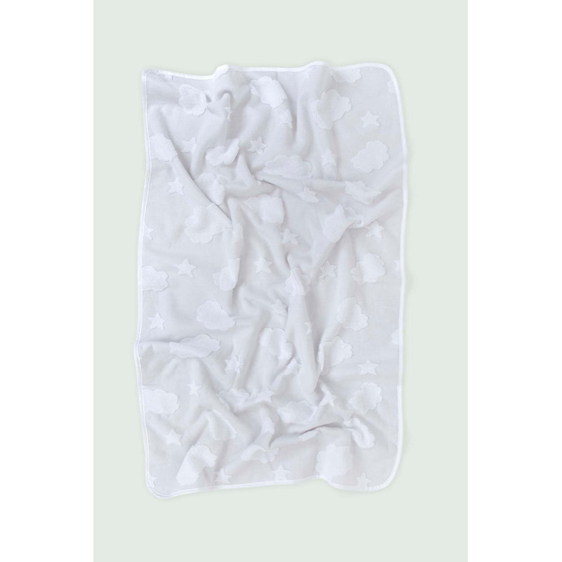Serviette de bain Maliha, Bleu