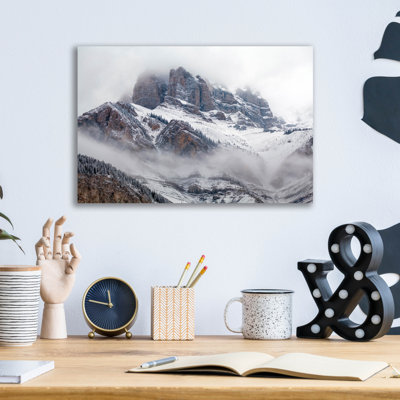 «Cascade Mountain 1» par Joe Reimer, art mural en verre acrylique