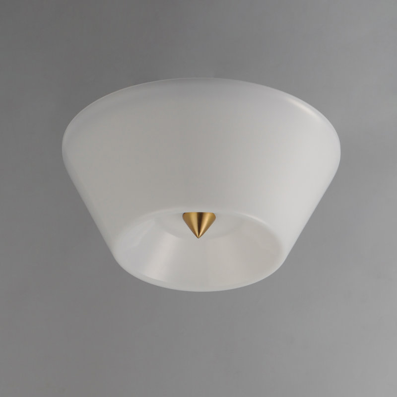 Tack-Flush Mount, Natural Aged Brass