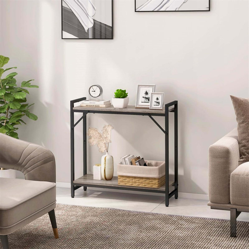 Annam 75cm Console Table, Grey