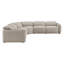 Canapé modulaire en L Bayne-109700672