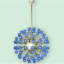 Lustre géométrique en laiton à 21 lumières Murano-95100106-95100113-95100115