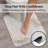 Decorative Contour Bath Mat 20x18 – Ultra Absorbent Quick Dry Rug with Anti-Slip Rubber Backing-114646144