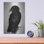 Luxe Metal Art 'The Raven' By Nicklas Gustafsson, " The Raven " by Nicklas Gustafsson