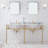 Copeland 62.25'' Double Bathroom Vanity Base Only-730698043