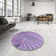 Tapis mauve en laine-1240307968