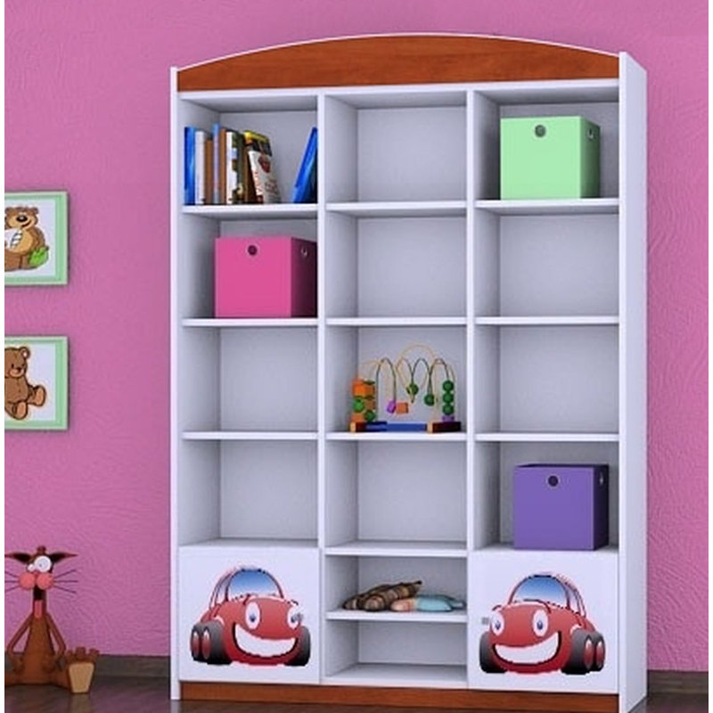 Sonny 183cm H X 132cm W Kids Cube, Brown