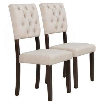 Retro 6-Piece Dining Set with Tufted Seating