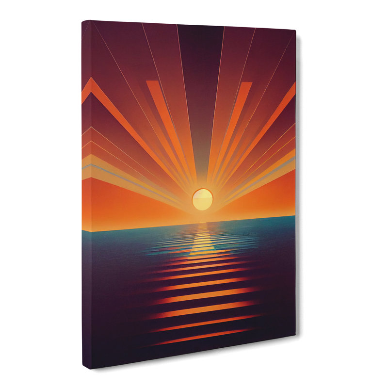 An Sunrise Vol.5 - Wrapped Canvas, 50cm H x 35cm W x 3cm D