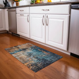 Tapis sarcelle intérieur / extérieur lavable à la machine Cicel ACN1206