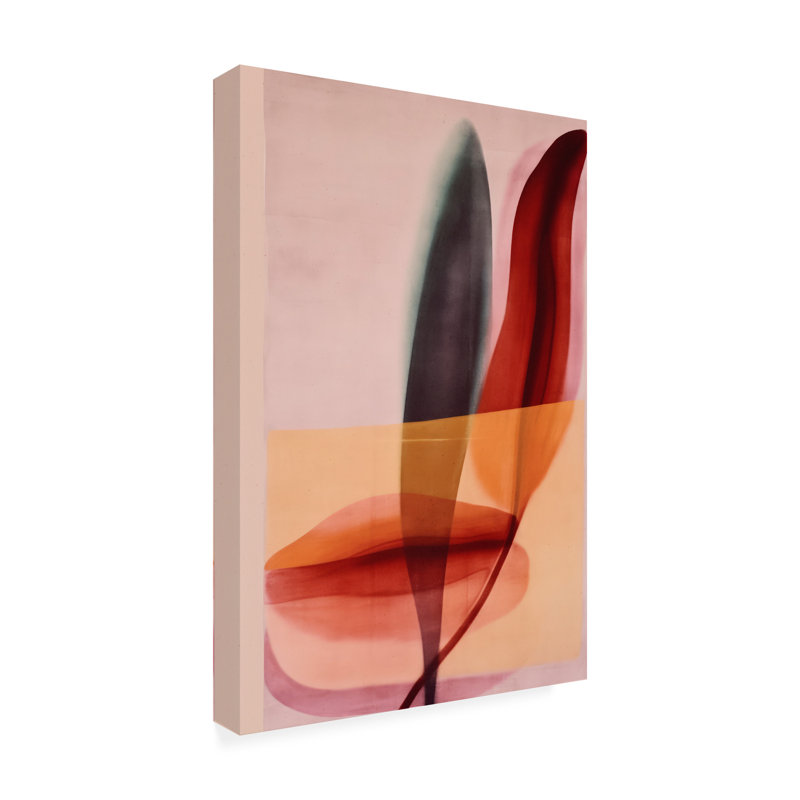 Art sur toile "Bolologic Impressions No 6", H 19 po x l 12 po