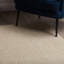 Tapis en laine avoine crocheté à la main Dionne-21599262